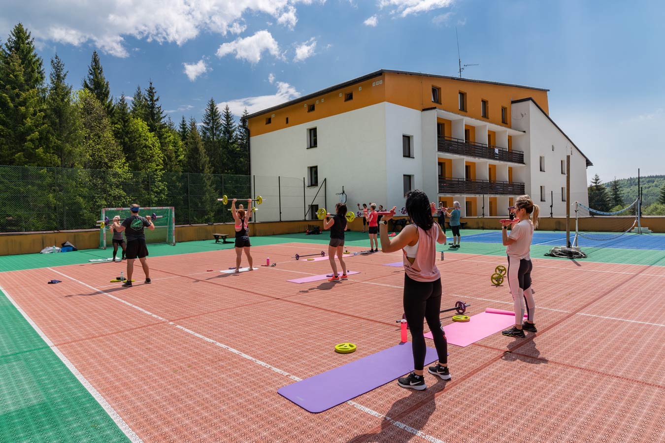 Tenis v hotelu Kamzík